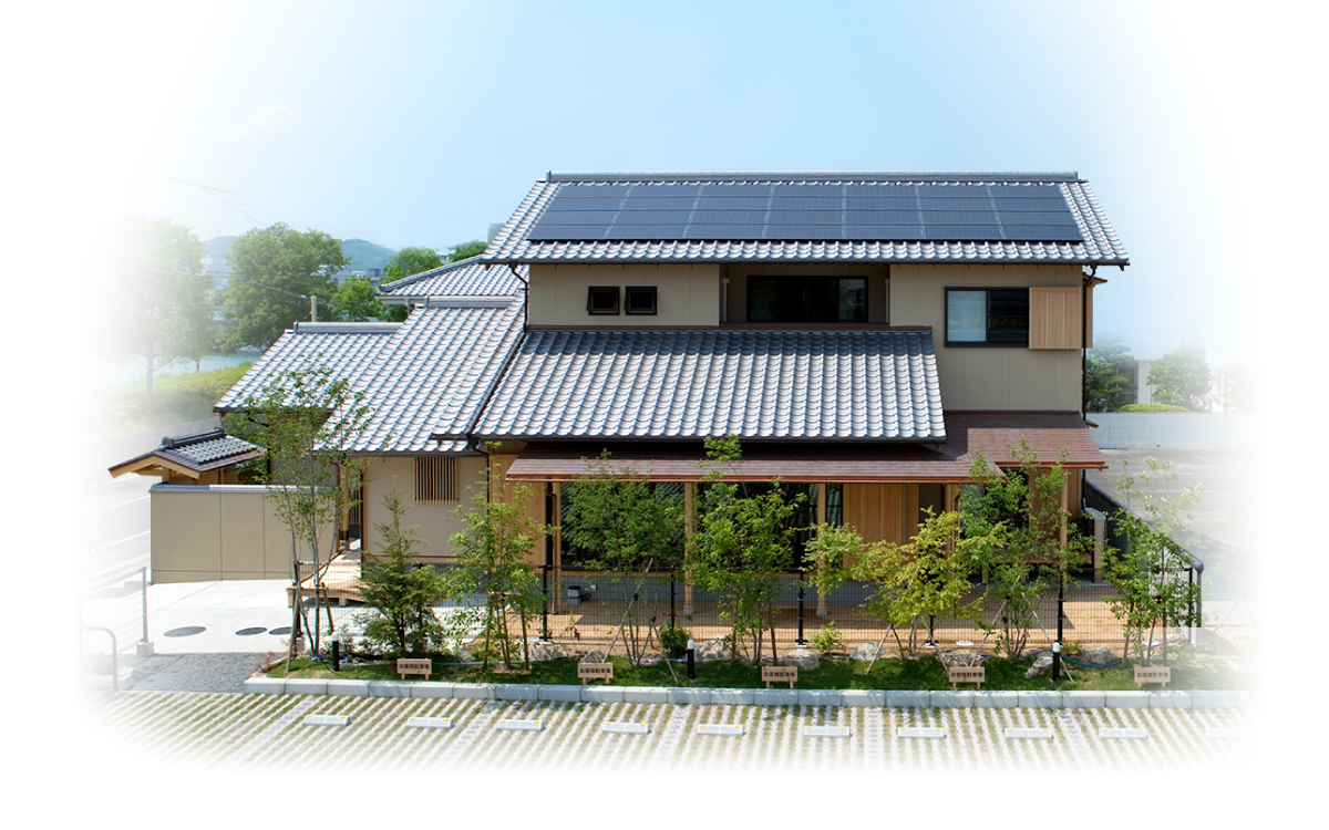 和風二階建て 悠久の住まい 亀井組 徳島 注文住宅